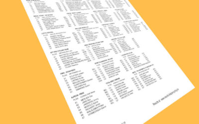 Participants à la course 2021