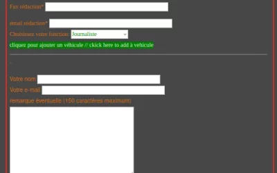 Accréditation-formulaire